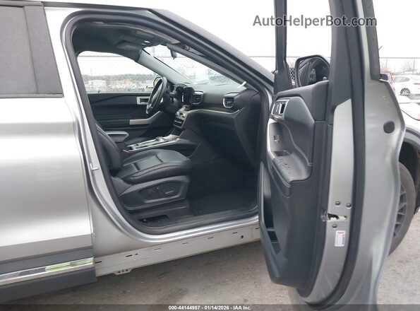 1FMSK8DH7LGD14690 2020 FORD FORD EXPLORER Silver წინა სალონის ხედი