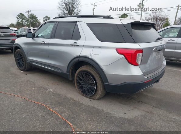 1FMSK8DH7LGD14690 2020 FORD FORD EXPLORER Silver უკანა მარცხენა