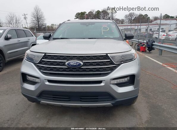 1FMSK8DH7LGD14690 2020 FORD FORD EXPLORER Silver ხელსაწყოთა პანელის ხედი