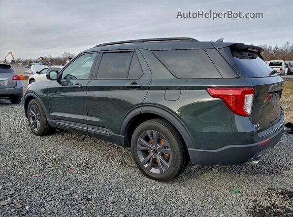 1FMSK8DH7RGA58723 2024 FORD FORD EXPLORER Green Հետևի ձախ