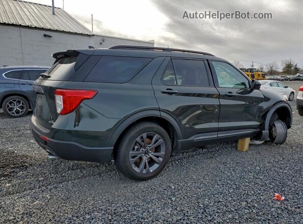 1FMSK8DH7RGA58723 2024 FORD FORD EXPLORER Green Հետևի աջ