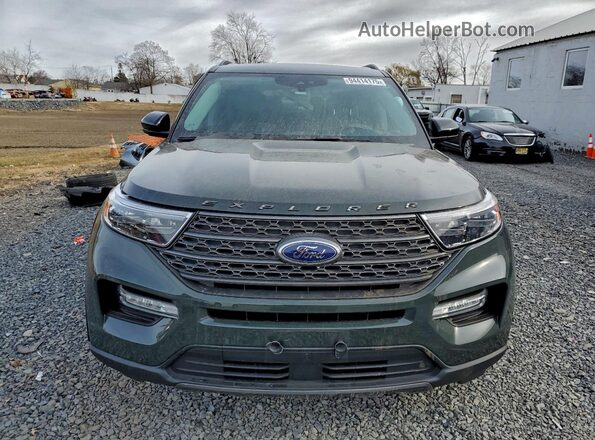 1FMSK8DH7RGA58723 2024 FORD FORD EXPLORER Green Դիմացի տեսք
