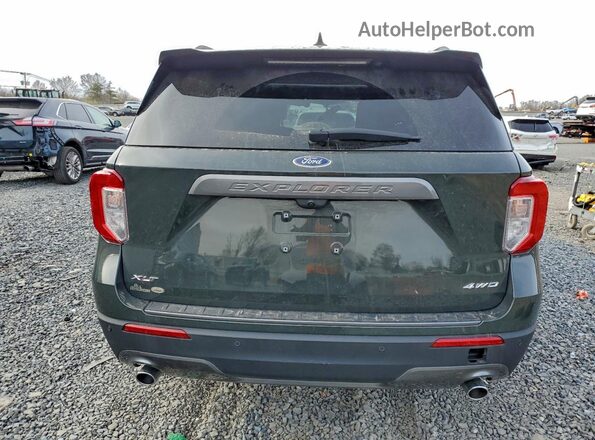 1FMSK8DH7RGA58723 2024 FORD FORD EXPLORER Green Հետևի տեսք