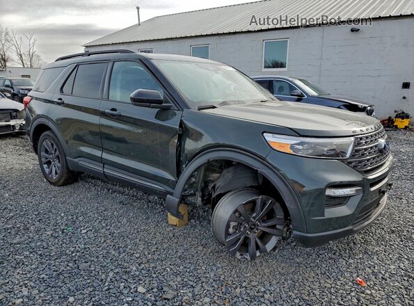 1FMSK8DH7RGA58723 2024 FORD FORD EXPLORER Green Առջևի աջ