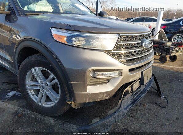 1FMSK8DH8MGB09980 2021 FORD FORD EXPLORER Gray Դիմացի տեսք
