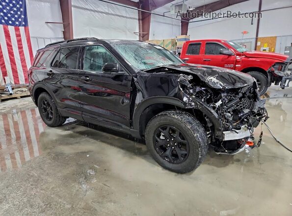 1FMSK8JH2RGA86787 2024 FORD FORD EXPLORER Black Delantero derecho