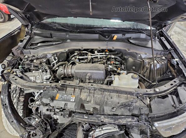 1FMSK8JH2RGA86787 2024 FORD FORD EXPLORER Black Vista del compartimento del motor