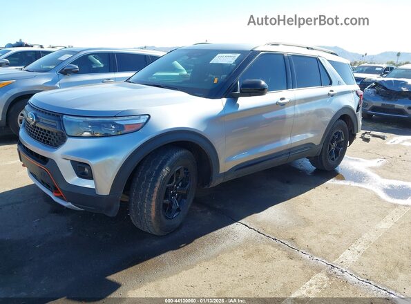 1FMSK8JH5PGC36629 2023 FORD FORD EXPLORER Silver Front left