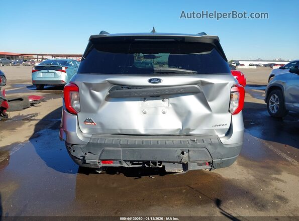 1FMSK8JH5PGC36629 2023 FORD FORD EXPLORER Silver Front view
