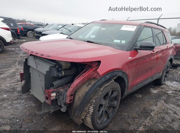 1FMSK8KH0PGA94897 2023 FORD FORD EXPLORER Red Przód lewy