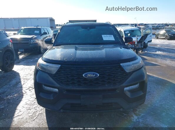 1FMSK8KH7NGA96238 2022 FORD FORD EXPLORER Черный Вид щитка приборов