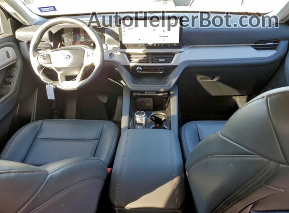 1FMUK7DH0SGA67739 2025 FORD FORD EXPLORER Gray Вид панелі приладів