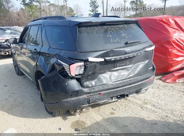 1FMUK8DH2SGA57087 2025 FORD FORD EXPLORER Black Trasero izquierdo