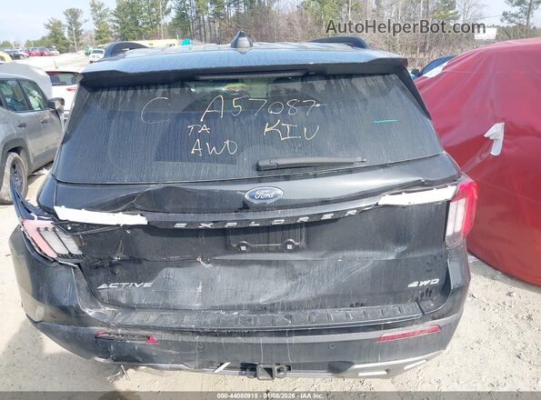 1FMUK8DH2SGA57087 2025 FORD FORD EXPLORER Black Vista frontal