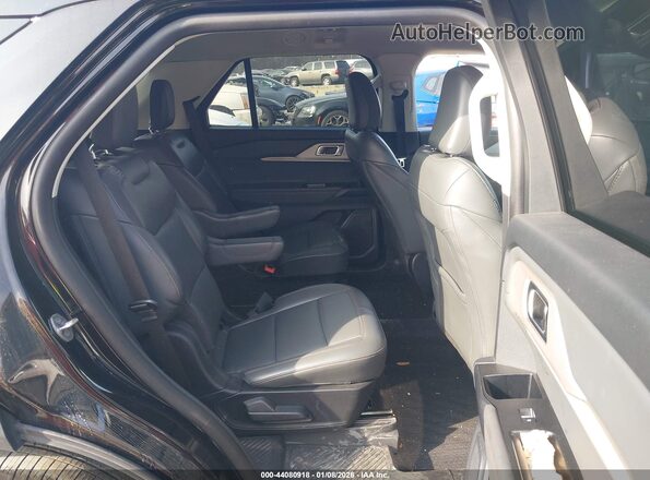 1FMUK8DH2SGA57087 2025 FORD FORD EXPLORER Black Vista de la etiqueta del VIN