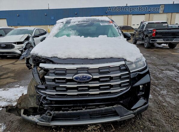 1FMUK8DH7SGA28118 2025 FORD FORD EXPLORER Black Вид спереду