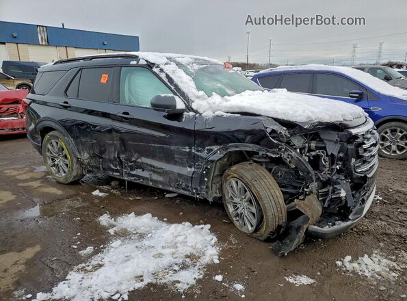 1FMUK8DH7SGA28118 2025 FORD FORD EXPLORER Black Передня права чверть