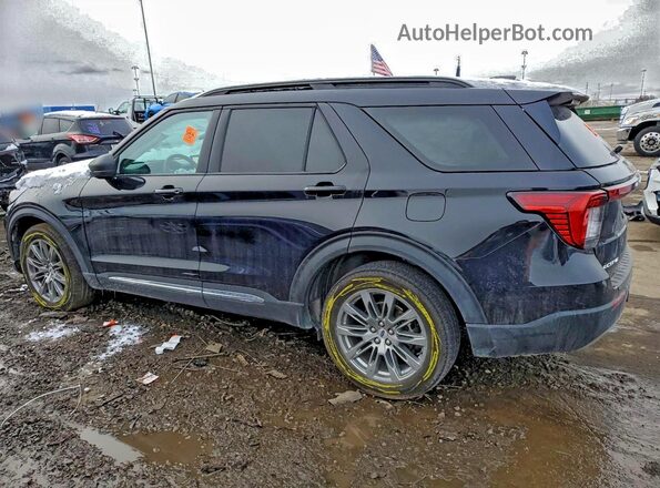 1FMUK8DH7SGA28118 2025 FORD FORD EXPLORER Black Задня ліва чверть
