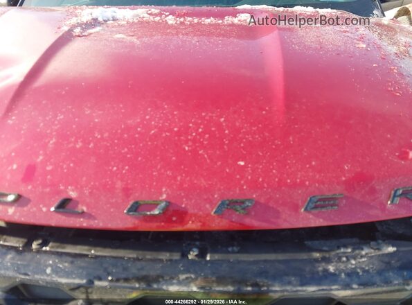 1FMUK8KH5SGC85524 2025 FORD FORD EXPLORER Red უკანა ხედი
