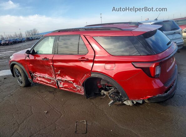 1FMWK8GC4TGA34212 2026 FORD FORD EXPLORER Red Rear left