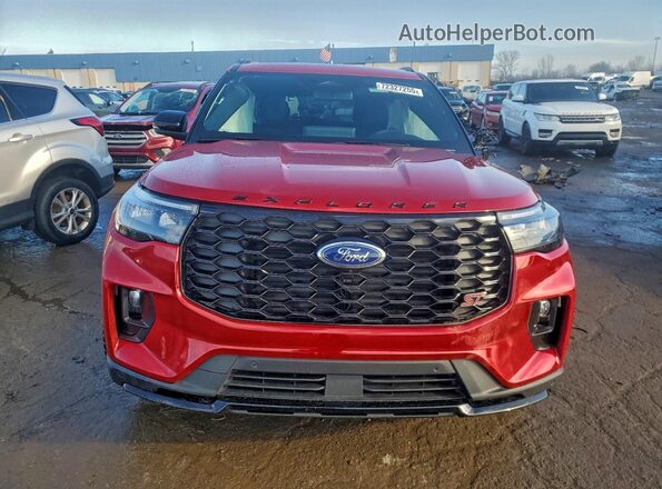 1FMWK8GC4TGA34212 2026 FORD FORD EXPLORER Red Front view