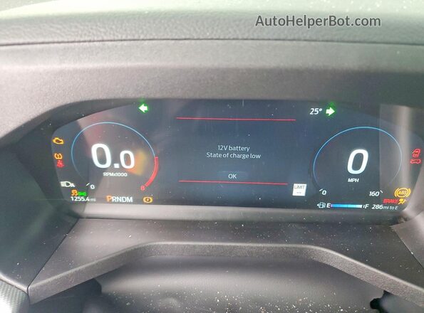 1FMWK8GC4TGA34212 2026 FORD FORD EXPLORER Red Instrument cluster view