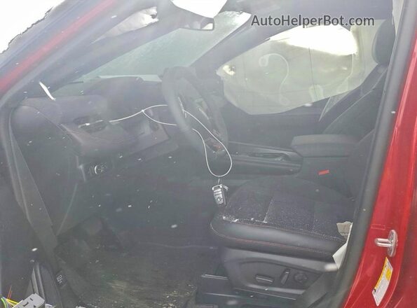 1FMWK8GC4TGA34212 2026 FORD FORD EXPLORER Red Front interior view