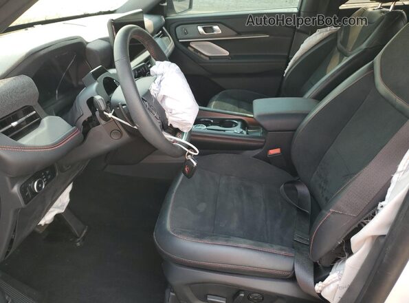 1FMWK8GC5SGA09270 2025 FORD FORD EXPLORER White Вид салону спереду