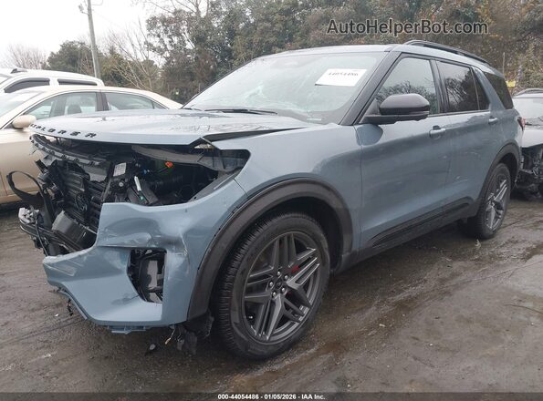 1FMWK8GC8SGC76628 2025 FORD FORD EXPLORER Gray Передня ліва чверть