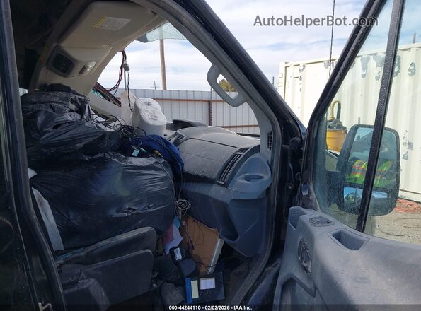 1FMZK1CM2JKA43391 2018 FORD TRANSIT-150 Black Вид салону спереду