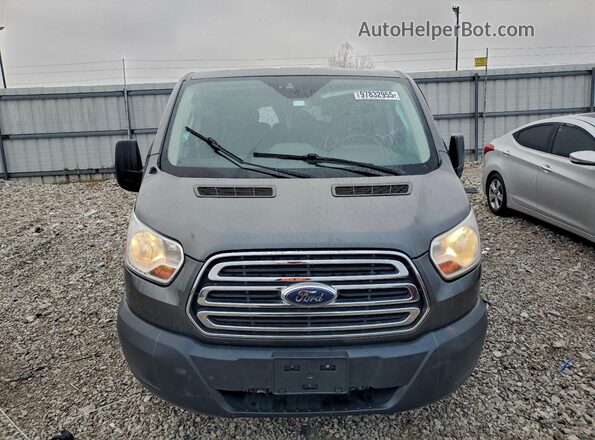 1FMZK1YM4GKB17587 2016 FORD TRANSIT Gray Вид спереду