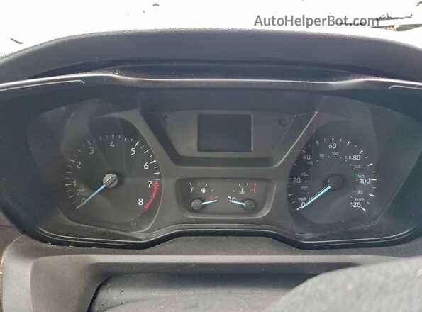 1FMZK1YM4GKB17587 2016 FORD TRANSIT Gray Вид щитка приладів