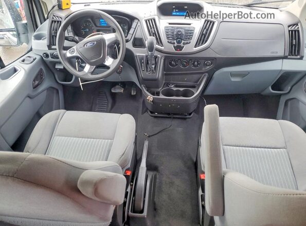 1FMZK1ZM3GKB38820 2016 FORD TRANSIT Silver წინა პანელის ხედი