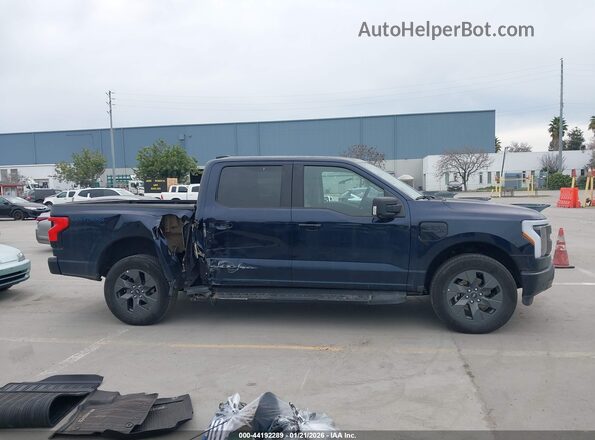 1FT6W1EV0PWG29462 2023 FORD F-150 LIGHTNING Dark Blue Սալոնի հետևի տեսք