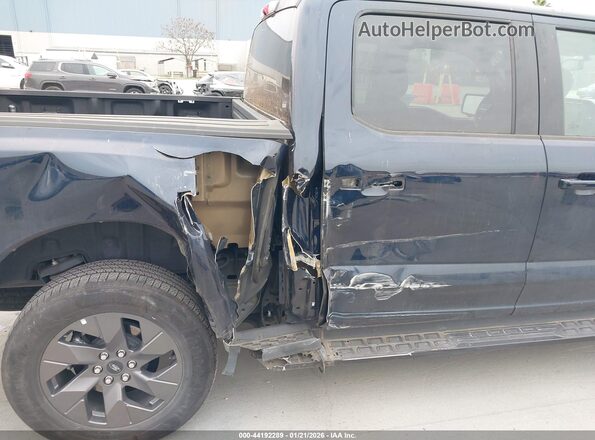 1FT6W1EV0PWG29462 2023 FORD F-150 LIGHTNING Dark Blue Դիմացի տեսք