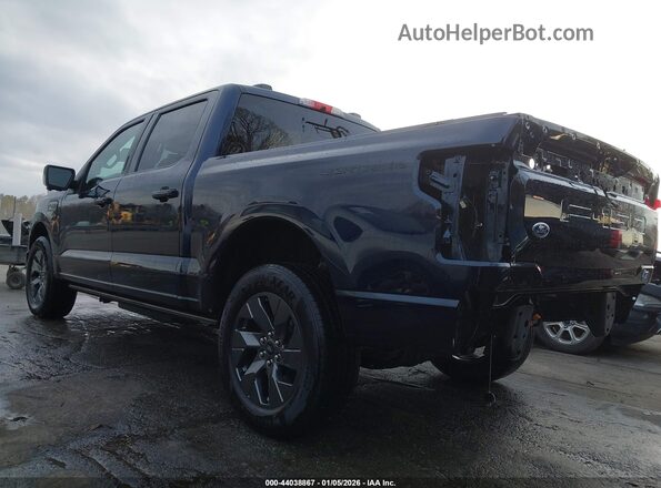 1FT6W1EVXPWG58483 2023 FORD F-150 LIGHTNING Blue Հետևի ձախ
