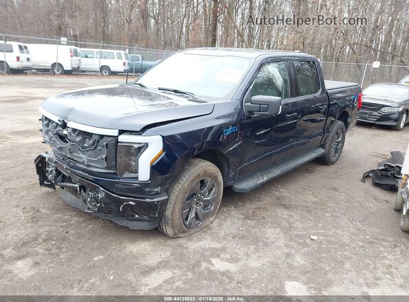1FT6W3L70SWG05154 2025 FORD F-150 LIGHTNING Dark Blue Przód lewy