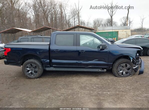 1FT6W3L70SWG05154 2025 FORD F-150 LIGHTNING Dark Blue Widok wnętrza 360 stopni