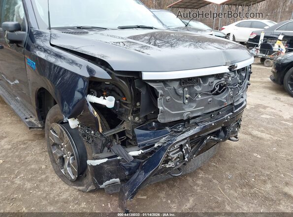 1FT6W3L70SWG05154 2025 FORD F-150 LIGHTNING Dark Blue Widok z przodu
