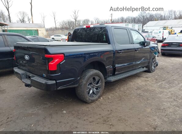 1FT6W3L70SWG05154 2025 FORD F-150 LIGHTNING Dark Blue Tył prawy
