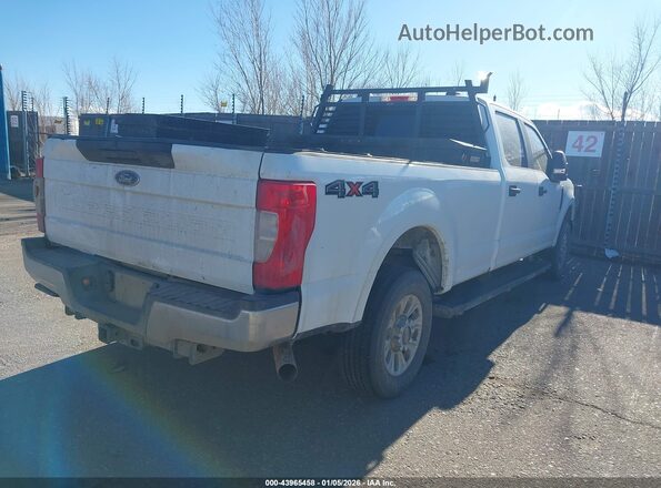 1FT7W2B65NEC90868 2022 FORD F-250 Белый Задняя правая четверть