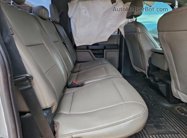 1FT7W2B68LEE09347 2020 FORD F250 White Вид задніх сидінь