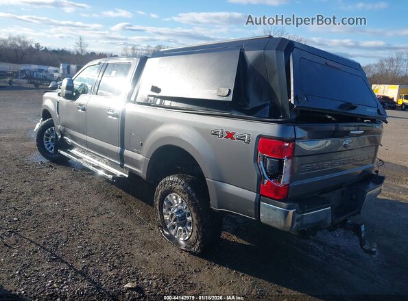 1FT7W2BN0NED11455 2022 FORD F-250 Серый Задняя левая четверть