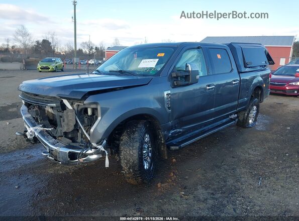 1FT7W2BN0NED11455 2022 FORD F-250 Серый Передняя левая четверть