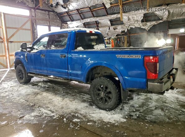 1FT7W2BN6LED91714 2020 FORD F250 Blue Հետևի ձախ