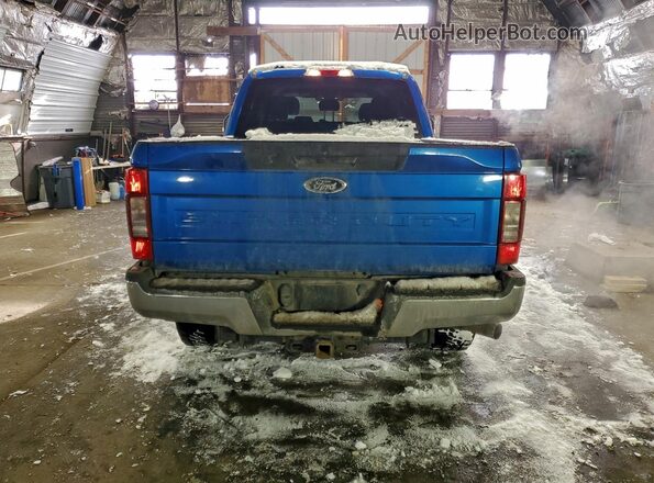 1FT7W2BN6LED91714 2020 FORD F250 Blue Հետևի տեսք