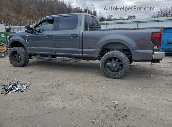 1FT7W2BT0LEC46070 2020 FORD F250 Gray Trasero izquierdo