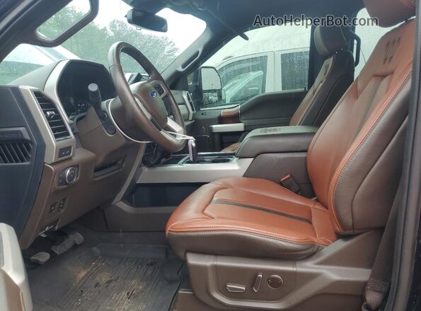 1FT7W2BT0NEF02095 2022 FORD F250 Синий Вид салона спереди