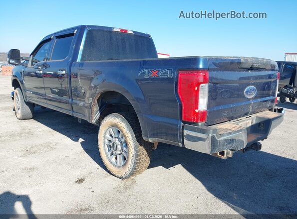 1FT7W2BT1KEC40924 2019 FORD F-250 Blue Trasero izquierdo