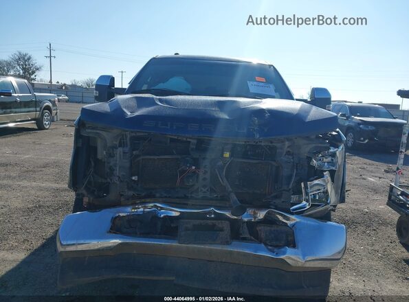 1FT7W2BT1KEC40924 2019 FORD F-250 Blue Vista del cuadro de instrumentos